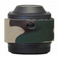 Adorama LensCoat Lens Cover for Fuji XF 2x TC WR Teleconverter, Forest Green Camo LCFEX2XFG