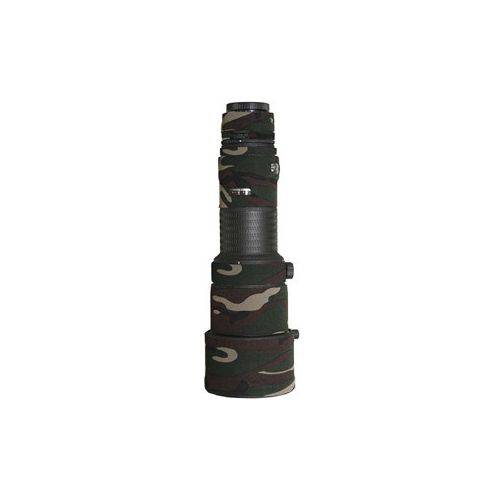  Adorama LensCoat Lens Cover for the Sigma 500mm f/4.5 Lens - Forest Green Woodland Camo LCS50045FG