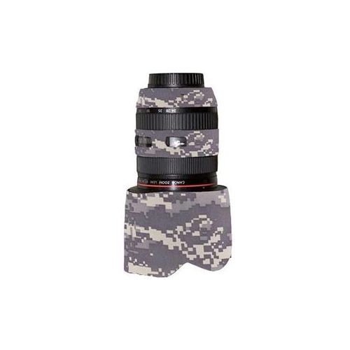  Adorama LensCoat Cover for Canon 24-70mm f/2.8L Lens, Digital Camo LC2470DC