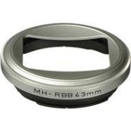 Adorama Pentax Lens Hood MH-RBB43 for HD PENTAX DA 21mm f/3.2 AL Lens - Silver 38705