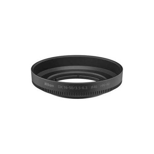  Adorama Nikon HN-40 Screw-On Lens Hood for NIKKOR Z DX 16-50mm f/3.5-6.3 VR Lens 4206