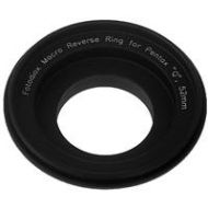 Adorama Fotodiox 52mm Filter Thread Macro Reverse Mount Adapter Ring for Pentax Q Camera REVERSE-MOUNT-52MM-PQ