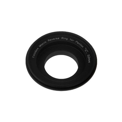  Adorama Fotodiox 52mm Filter Thread Macro Reverse Mount Adapter Ring for Pentax Q Camera REVERSE-MOUNT-52MM-PQ