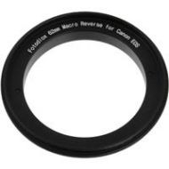 Adorama Fotodiox 62mm Filter Thread Macro Reverse Mount Adapter Ring for Canon EF, EF-S REVERSE-MOUNT-62MM-EOS