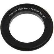 Adorama Fotodiox 52mm Filter Thread Macro Reverse Mount Adapter Ring for MFT Cameras REVERSE-MOUNT-52MM-MFT