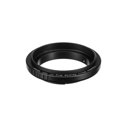  Adorama Fotodiox 52mm Filter Thread Macro Reverse Mount Adapter Ring for Sony Alpha E REVERSE-MOUNT-52MM-SNYE