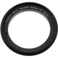 Adorama Fotodiox 52mm Filter Thread Macro Reverse Mount Adapter Ring for Nikon F Camera REVERSE-MOUNT-52MM-NIKF