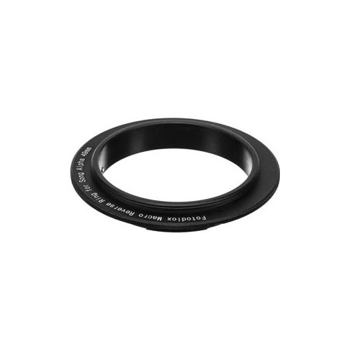  Adorama Fotodiox 49mm Filter Thread Macro Reverse Mount Adapter Ring for Sony Alpha E REVERSE-MOUNT-49MM-SNYE