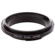 Adorama Reversing Ring Nikon F Lenses, 49mm Thread ADRRNKF49M