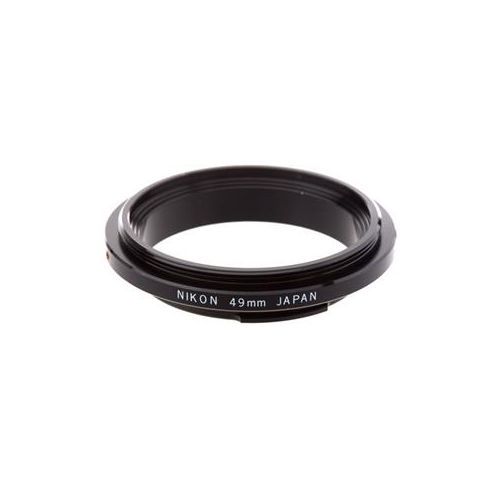  Adorama Reversing Ring Nikon F Lenses, 49mm Thread ADRRNKF49M