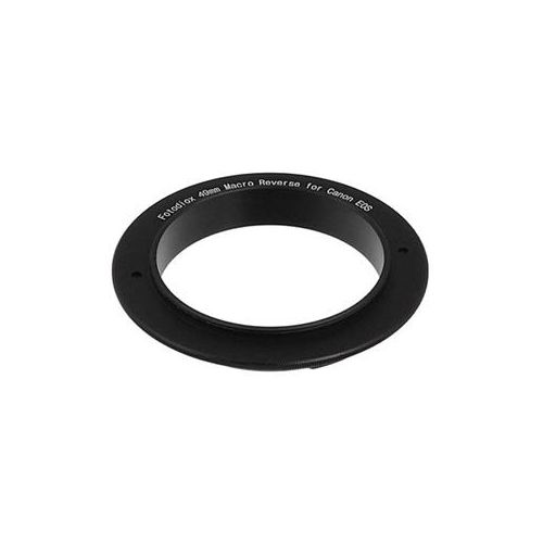  Adorama Fotodiox 49mm Filter Thread Macro Reverse Mount Adapter Ring for Canon EF, EF-S REVERSE-MOUNT-49MM-EOS