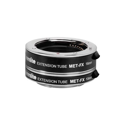  Adorama Commlite Automatic Extension Tube Set for Fujifilm X-Mount Camera CM-MET-FX