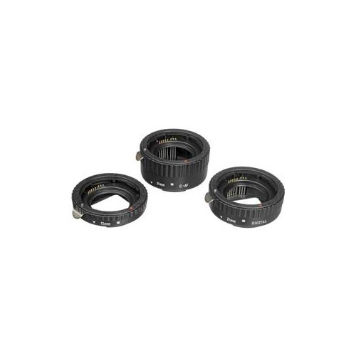  Adorama DLC Dot Line Auto Extension Tube Set for Canon EOS/Digital SLR DL-AEX/C