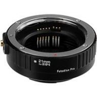 Adorama Fotodiox 21mm Section Aluminum Automatic Macro Extension Tube MCR-EOS-AF-21