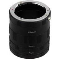 Adorama Fotodiox Macro Extension Tube Set for Sony Alpha E-Mount Mirrorless Cameras MACRO-TUBE-SNYE