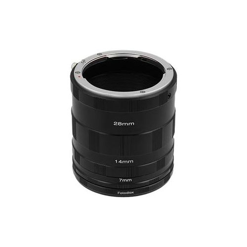  Adorama Fotodiox Macro Extension Tube Set for Nikon F Mount SLR Cameras MACRO-TUBE-NIKF