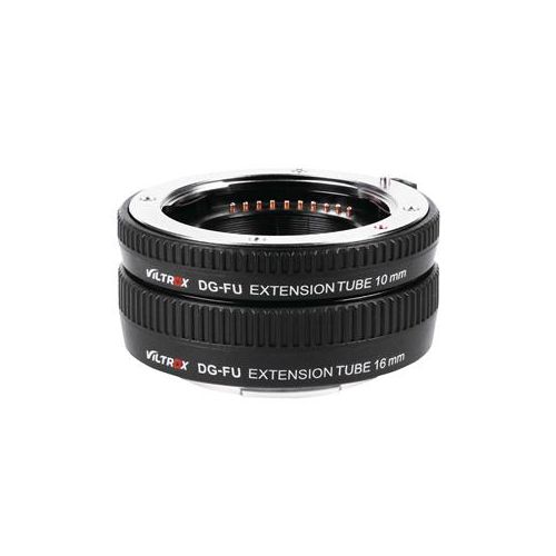  Adorama Viltrox DG-FU Automatic Extension Tube Set for FUJIFILM X-Mount Lens & Cameras DG-FU