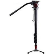 Adorama Came-TV TP705A Aluminum Monopod with Pivoting Foot Stand, 22 Lbs Capacity TP705A