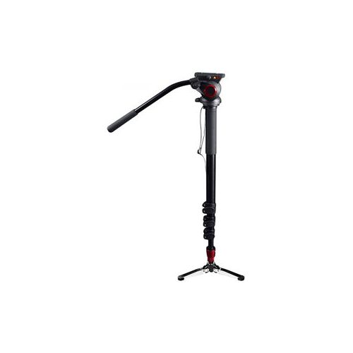  Adorama Came-TV TP705A Aluminum Monopod with Pivoting Foot Stand, 22 Lbs Capacity TP705A