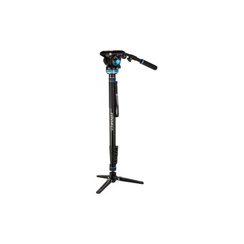  Adorama Benro Connect Al Video Monopod w/ 3-Leg Base, S6PRO Video Head, Payload 13.2 lbs MCT48AFS6PRO