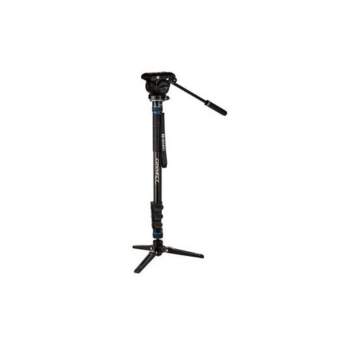  Adorama Benro Connect Al Video Monopod w/ 3-Leg Base, S4 PRO Video Head, Payload 8.8 lbs MCT38AFS4PRO