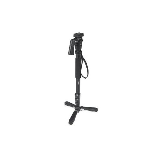  Adorama Smith-Victor QuikGrip Monopod with Pistol Grip Ball Head and Feet 700383