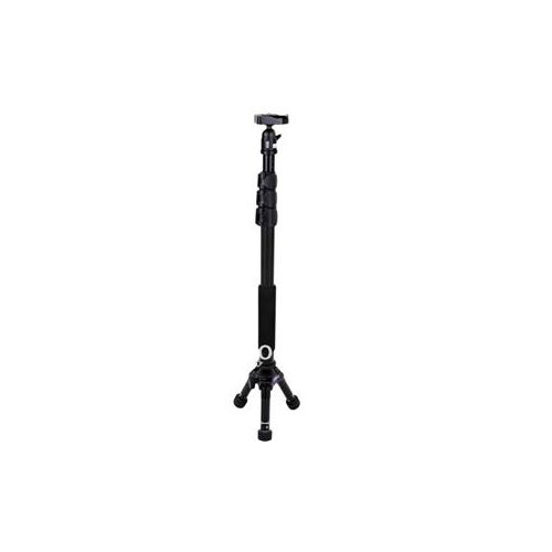  Adorama Velbon POLE POD II 4-Section Monopod on 2-Section Mini Tripod, QHD-33Q Ball Head POLE POD II