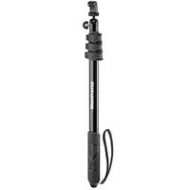 Adorama Manfrotto Compact Xtreme 2-in-1 Monopod and Pole, Black MPCOMPACT-BK