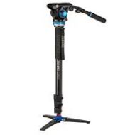 Adorama Benro A48FD Classic Video Monopod with S6 PRO Video Head A48FDS6PRO