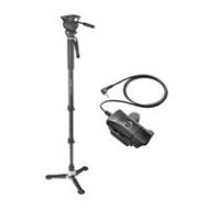 Adorama Libec Hands-Free Monopod with Video Head and Case W/Libec ZFC-L Zoo Focus Contrl HFMP ZFC KIT