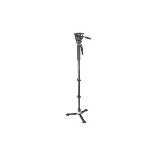  Adorama Libec Hands-Free Monopod with Dual Base Video Head and Carrying Case HFMP KIT