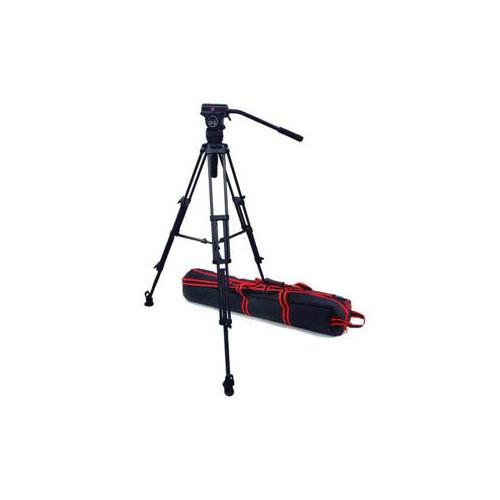  Adorama Acebil CS-18/T75M Professional Aluminum Tripod System, Middle Spreader CS-18/T75M