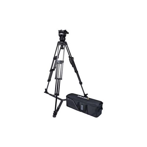  Adorama Miller CX2 Fluid Head and 75 Sprinter II CF Tripod with Ground Spreader, Case 3716