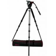 Adorama OZEN 8CF3 Tripod System, 75mm Tripod, AGILE 8 Fluid Head and Full E-Z LOAD Plate OZEN-OZ-8CF3