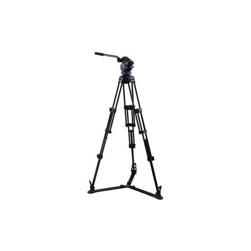  Adorama Acebil P-22GX 2-section T752 Aluminum video Tripod w/ QR Video Pan Head - Black P-22GX