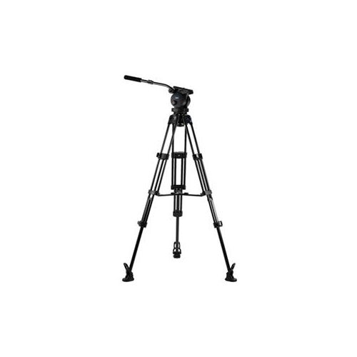  Adorama Acebil P-62MX Aluminum T1002 Tripod with Ballhead & MS-3 Spreader- Black P-62MX