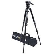 Adorama Miller CX6 Fluid Head with Solo 75 3-Stage Carbon Fiber Tripod System 3730