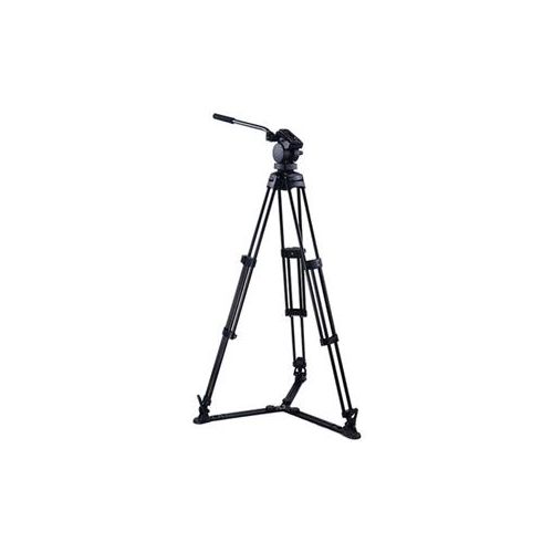  Adorama Acebil P-30GX T750 Aluminum Tripod with QR Video Pan Head - Black P-30GX