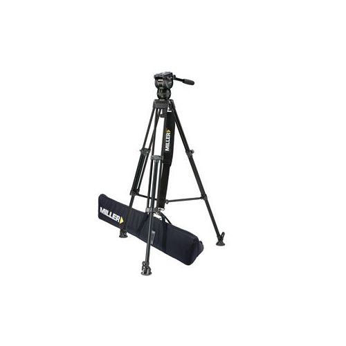  Adorama Miller CX2 Fluid Head with Toggle 75 1 Stage Alloy Tripod System 3702