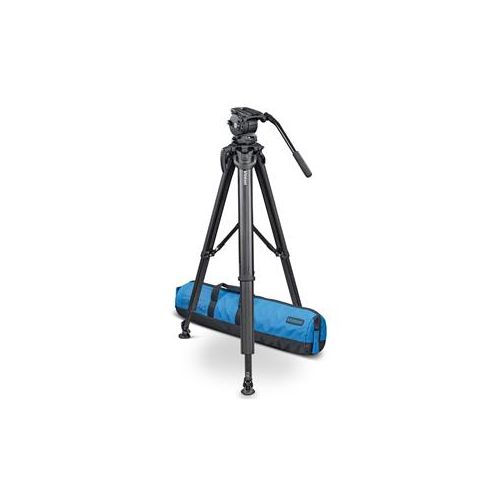  Adorama Vinten Vision 8AS FT MS System with flowtech 100 Tripod and Soft Case V8AS-FTMS