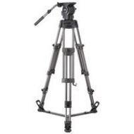 Adorama Libec RSP-850 2-section Aluminum Tripod with RHP85 Video Head - Black RSP-850
