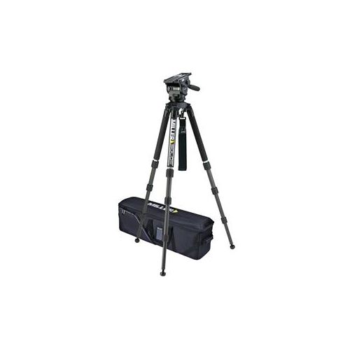  Adorama Miller ArrowX 5 Fluid Head with Solo 100 3-Stage Carbon Fiber Tripod System 3128