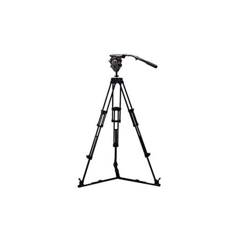  Adorama Vinten Aluminum Tripod with Vision 100 Fluid Head -Black VB100AP2S