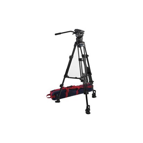  Adorama Acebil CS-482M Professional Tripod System, T1002 Aluminum Tripod, Mid Spreader CS-482M