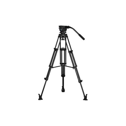  Adorama Vinten Vision Blue5 Pozi-Loc Tripod with pan tilt head and Floor Spreader VB5-AP2F