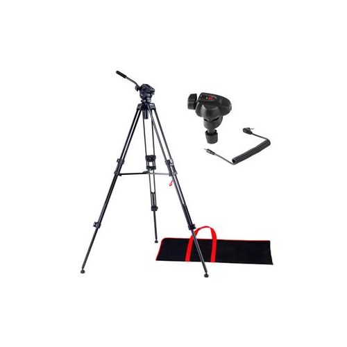  Adorama Acebil I-605DX Prosumer Tripod System with SZ300 Universal Zoom Controller I-605PK/SZ300