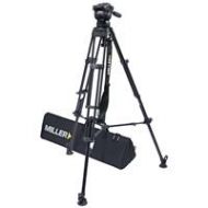 Adorama Miller CX10 Fluid Head with Toggle Alloy Tripod System, Above Ground Spreader 3756