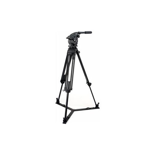  Adorama Vinten V8AS-AP2F 3-section Aluminum Tripod with Fluid Head -Black V8ASAP2F