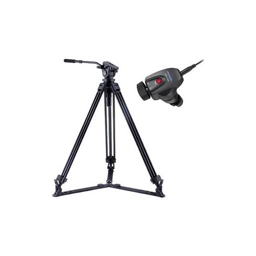  Adorama Acebil J-805GX Prosumer Tripod System with RMC-L1AVR Video Lens Zoom Controller J-805GPK/L1AVR