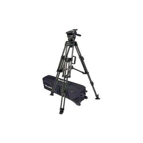  Adorama Miller ArrowX 7 Fluid Head with HD 2-Stage Tripod System, Mid-Level Spreader 3179